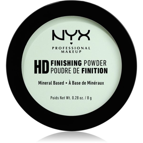 NYX Professional Makeup NYX Professional Makeup High Definition Finishing Powder puder odtenek 03 Mint Green 8 g