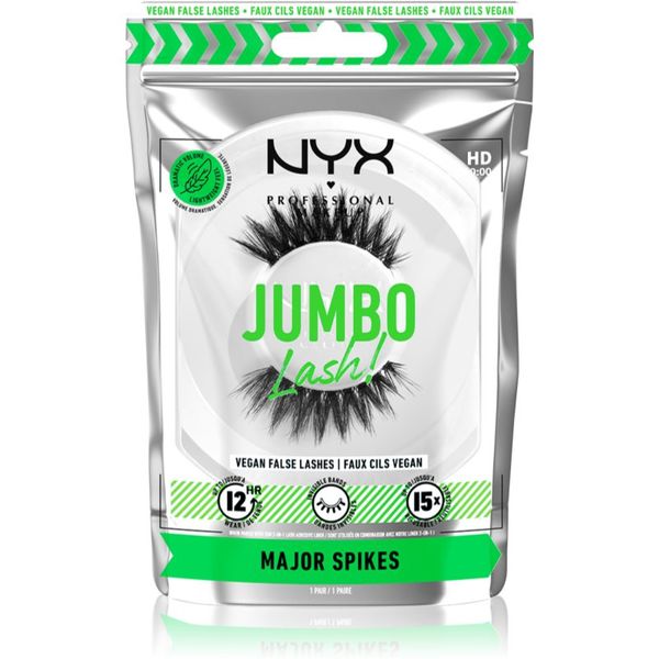 NYX Professional Makeup NYX Professional Makeup Jumbo Lash! umetne trepalnice vrsta 09 Major Spikes 1 par