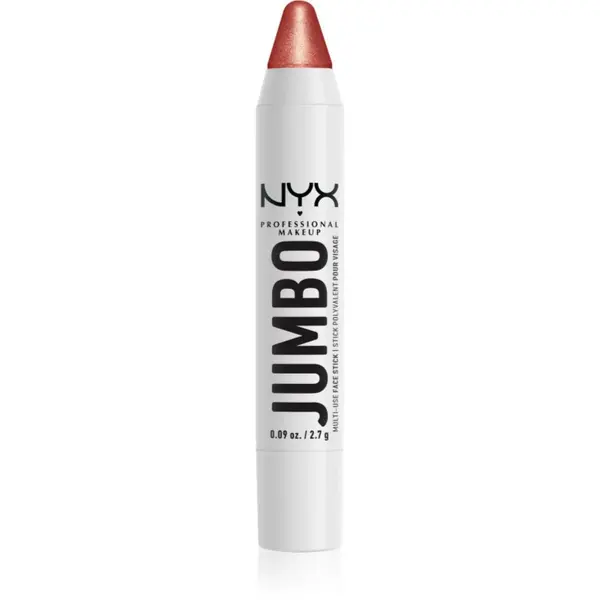 NYX Professional Makeup NYX Professional Makeup Jumbo Multi-Use Highlighter Stick kremasti osvetljevalec v svinčniku odtenek 03 Lemon Merringue 2,7 g