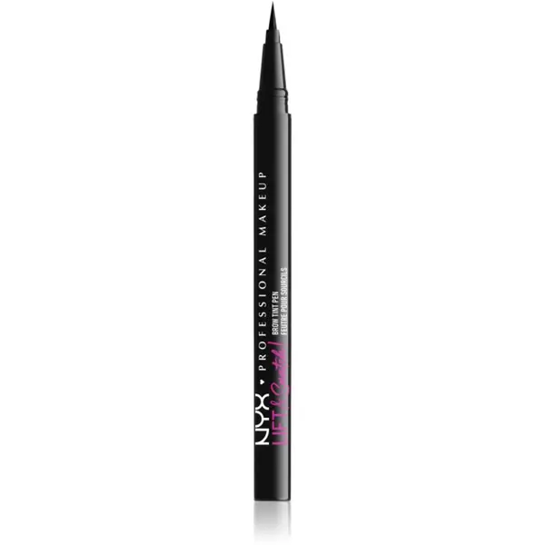 NYX Professional Makeup NYX Professional Makeup Lift&Snatch Brow Tint Pen tekoče črtalo za obrvi odtenek 10 - Black 1 ml