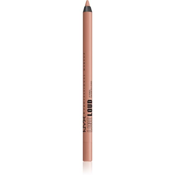 NYX Professional Makeup NYX Professional Makeup Line Loud Vegan črtalo za ustnice z mat učinkom odtenek 03 - Goal Crusher 1,2 g