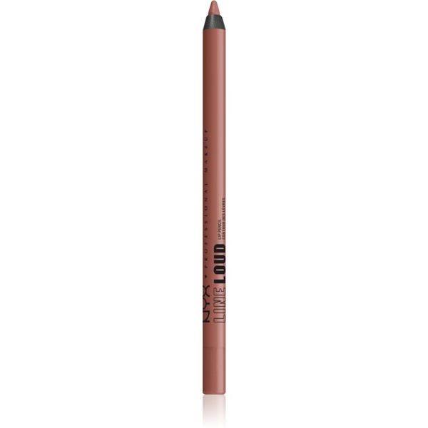 NYX Professional Makeup NYX Professional Makeup Line Loud Vegan črtalo za ustnice z mat učinkom odtenek 06 - Ambition Statement 1,2 g