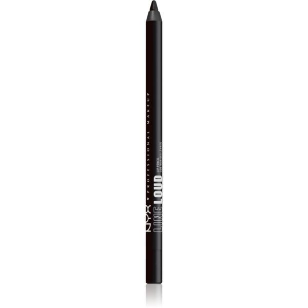 NYX Professional Makeup NYX Professional Makeup Line Loud Vegan črtalo za ustnice z mat učinkom odtenek 18 - Evil Genius 1,2 g