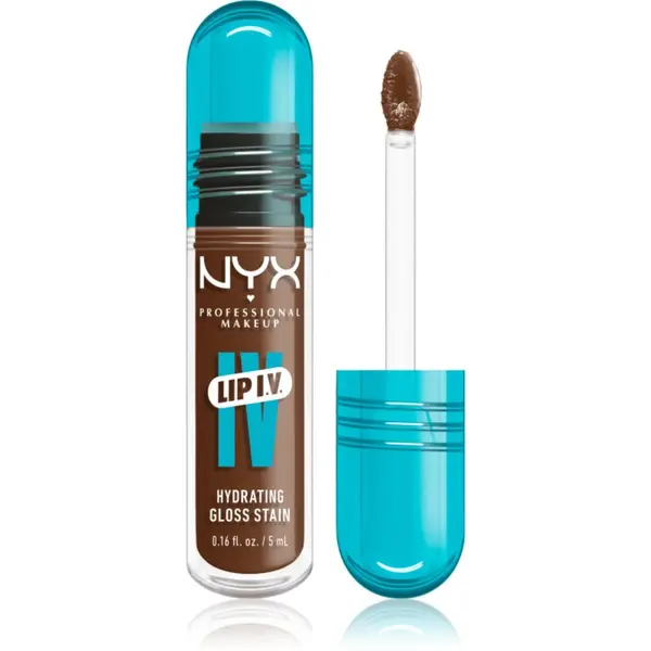 NYX Professional Makeup NYX Professional Makeup Lip IV dolgoobstojni sijaj za ustnice z vlažilnim učinkom odtenek 03 - SPLASH N SPICE 5 ml