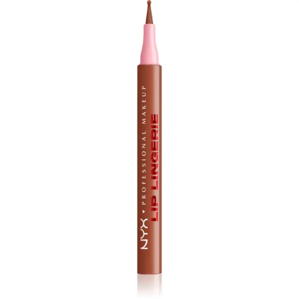NYX Professional Makeup NYX Professional Makeup Lip Lingerie flomaster za ustnice za dolgoobstojen učinek odtenek 02 Naughty Nude 1 ml