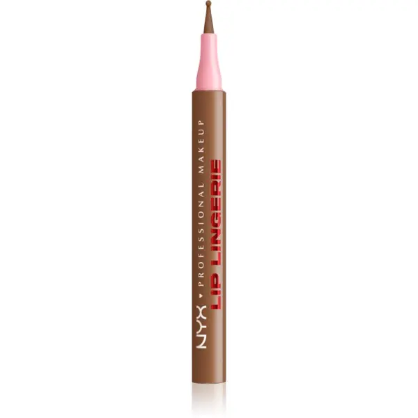 NYX Professional Makeup NYX Professional Makeup Lip Lingerie flomaster za ustnice za dolgoobstojen učinek odtenek 04 Steamy Spice 1 ml