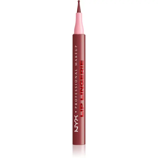 NYX Professional Makeup NYX Professional Makeup Lip Lingerie flomaster za ustnice za dolgoobstojen učinek odtenek 10 Up All Night 1 ml