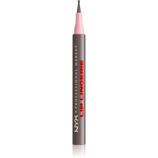 NYX Professional Makeup NYX Professional Makeup Lip Lingerie flomaster za ustnice za dolgoobstojen učinek odtenek 12 Wild Side 1 ml