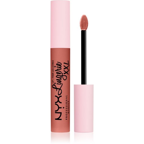 NYX Professional Makeup NYX Professional Makeup Lip Lingerie XXL tekoča šminka z mat učinkom odtenek 02 - Turn On 4 ml