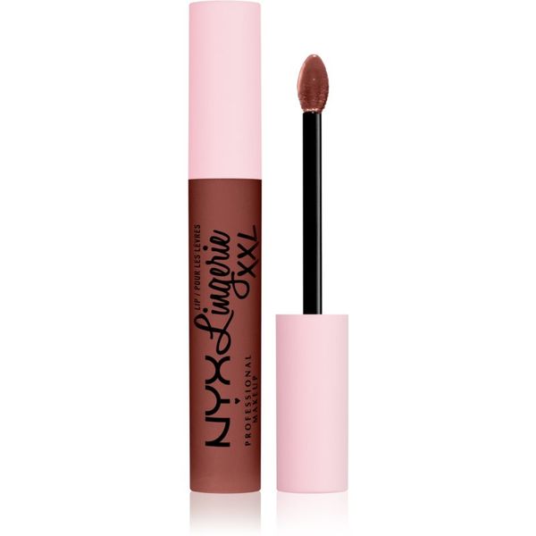 NYX Professional Makeup NYX Professional Makeup Lip Lingerie XXL tekoča šminka z mat učinkom odtenek Low Cut 4 ml