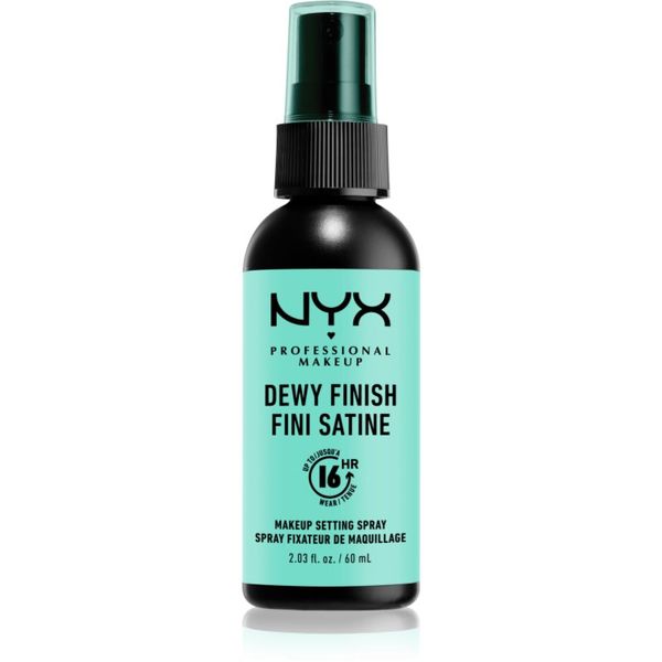 NYX Professional Makeup NYX Professional Makeup Makeup Setting Spray Dewy pršilo za fiksiranje 02 Dewy Finish / Long Lasting 60 ml