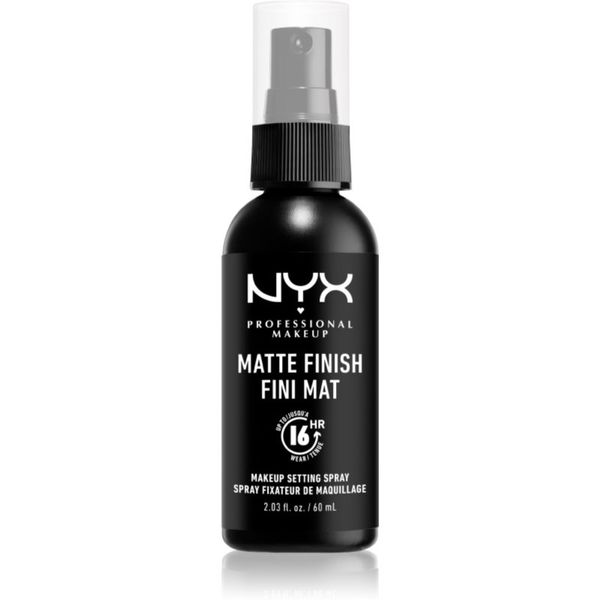 NYX Professional Makeup NYX Professional Makeup Makeup Setting Spray Matte pršilo za fiksiranje 01 Matte Finish / Long Lasting 60 ml