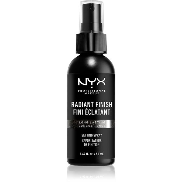 NYX Professional Makeup NYX Professional Makeup Makeup Setting Spray Radiant posvetlitveno fiksacijsko pršilo 50 ml