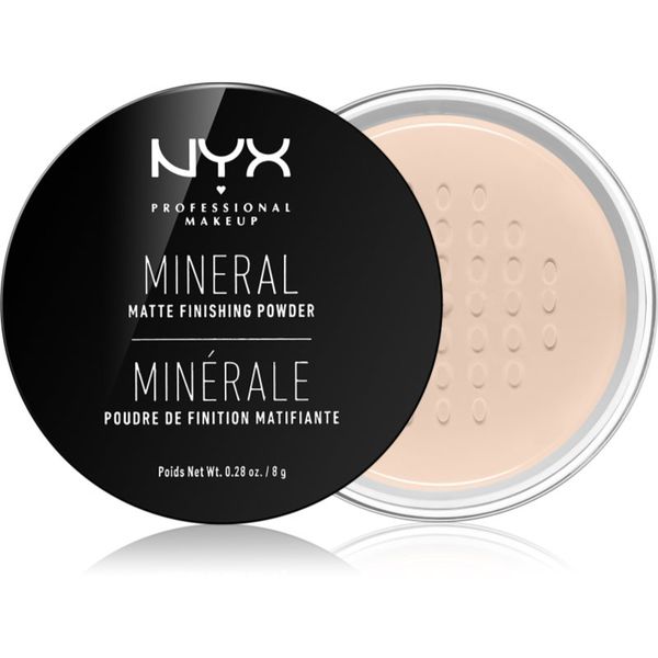 NYX Professional Makeup NYX Professional Makeup Mineral Finishing Powder mineralni puder odtenek Light/Medium 8 g