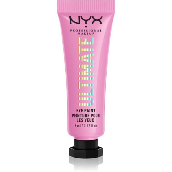 NYX Professional Makeup NYX Professional Makeup Pride Ultimate Eye Paint kremasto senčilo za oči za obraz in telo odtenek 02 Coming Out Fierce (Pink) 8 ml