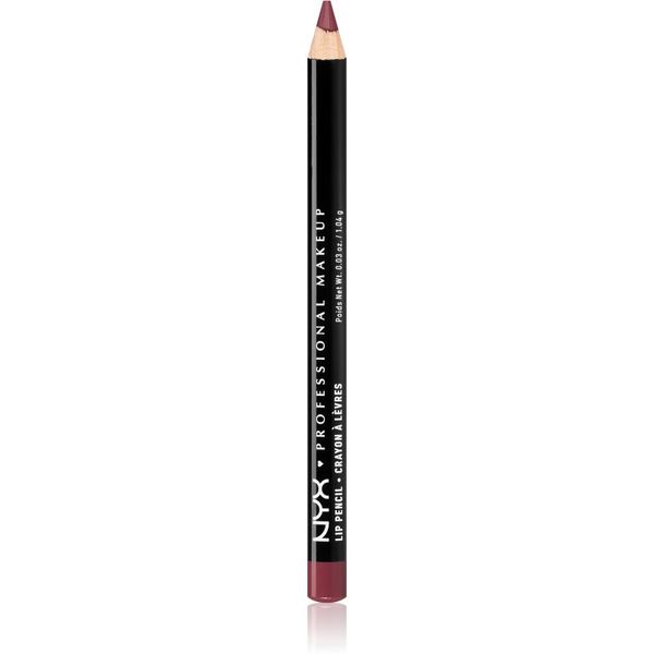 NYX Professional Makeup NYX Professional Makeup Slim Lip Pencil natančni svinčnik za ustnice odtenek 803 Burgundy 1 g