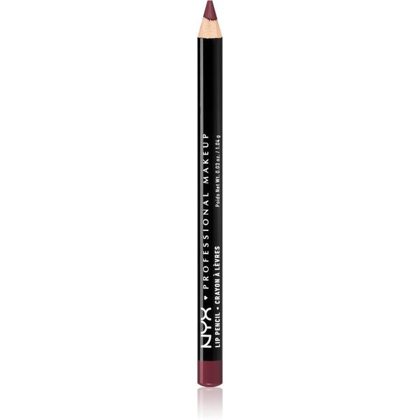 NYX Professional Makeup NYX Professional Makeup Slim Lip Pencil natančni svinčnik za ustnice odtenek 804 Cabaret 1 g