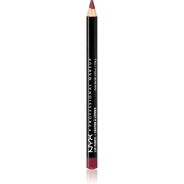 NYX Professional Makeup NYX Professional Makeup Slim Lip Pencil natančni svinčnik za ustnice odtenek Plush Red 1 g