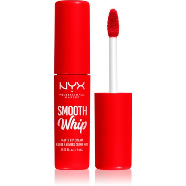 NYX Professional Makeup NYX Professional Makeup Smooth Whip Matte Lip Cream žametna šminka z gladilnim učinkom odtenek 12 Icing On Top 4 ml