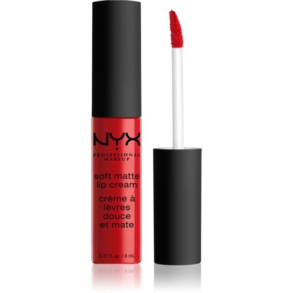 NYX Professional Makeup NYX Professional Makeup Soft Matte Lip Cream lahka tekoča mat šminka odtenek 01 Amsterdam 8 ml