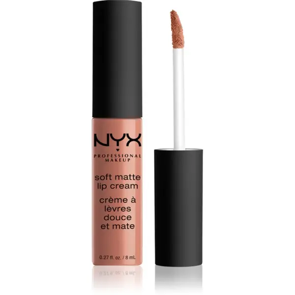 NYX Professional Makeup NYX Professional Makeup Soft Matte Lip Cream lahka tekoča mat šminka odtenek 09 Abu Dhabi 8 ml