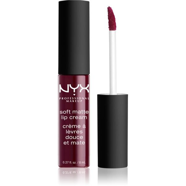 NYX Professional Makeup NYX Professional Makeup Soft Matte Lip Cream lahka tekoča mat šminka odtenek 20 Copenhagen 8 ml