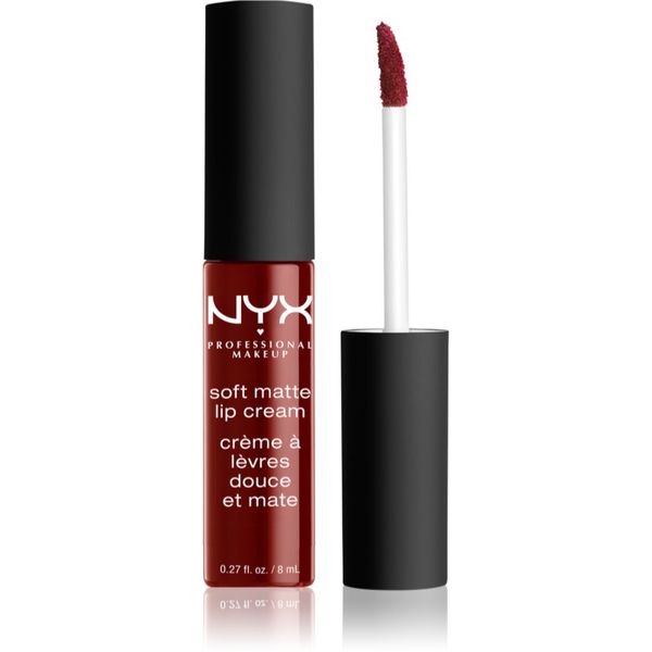 NYX Professional Makeup NYX Professional Makeup Soft Matte Lip Cream lahka tekoča mat šminka odtenek 27 Madrid 8 ml