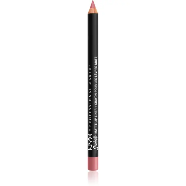 NYX Professional Makeup NYX Professional Makeup Suede Matte  Lip Liner mat svinčnik za ustnice odtenek 09 Tea & Cookies 1 g