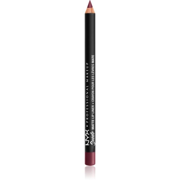 NYX Professional Makeup NYX Professional Makeup Suede Matte  Lip Liner mat svinčnik za ustnice odtenek 27 Copenhagen 1 g