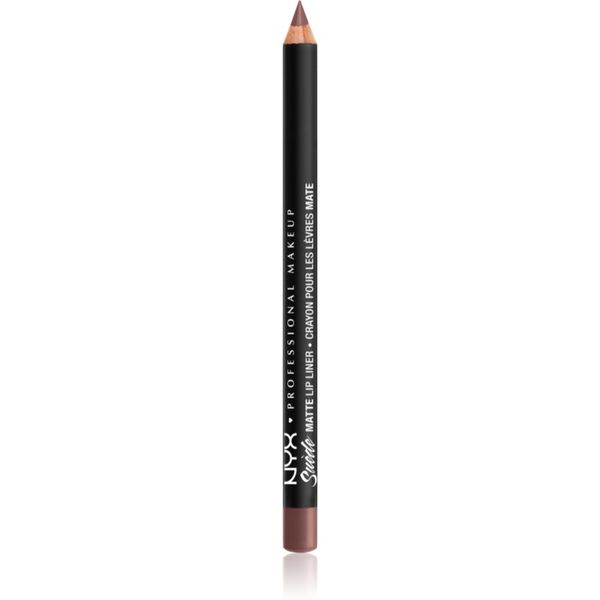 NYX Professional Makeup NYX Professional Makeup Suede Matte  Lip Liner mat svinčnik za ustnice odtenek 30 Los Angeles 1 g