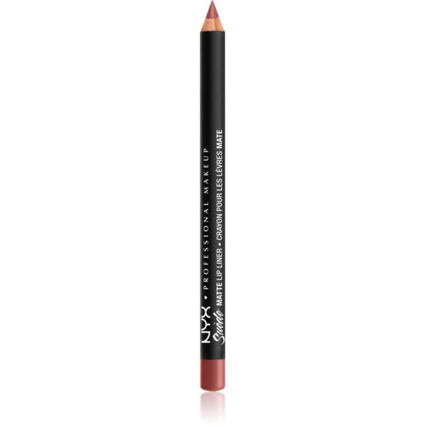 NYX Professional Makeup NYX Professional Makeup Suede Matte  Lip Liner mat svinčnik za ustnice odtenek 31 Cannes 1 g
