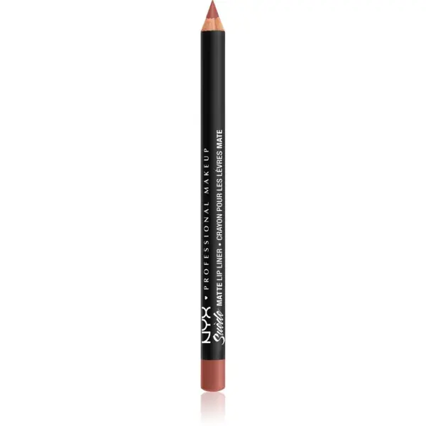 NYX Professional Makeup NYX Professional Makeup Suede Matte  Lip Liner mat svinčnik za ustnice odtenek 52 Free Spirit 1 g