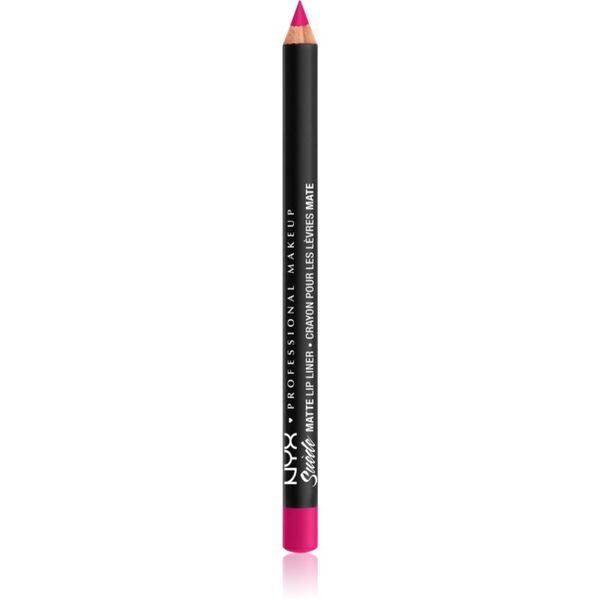 NYX Professional Makeup NYX Professional Makeup Suede Matte  Lip Liner mat svinčnik za ustnice odtenek 60 Clinger 1 g