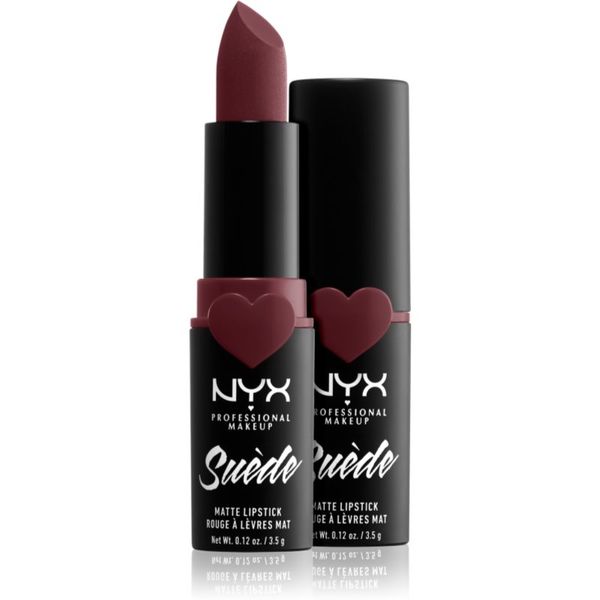 NYX Professional Makeup NYX Professional Makeup Suede Matte  Lipstick matirajoča šminka odtenek 06 Lalaland 3.5 g