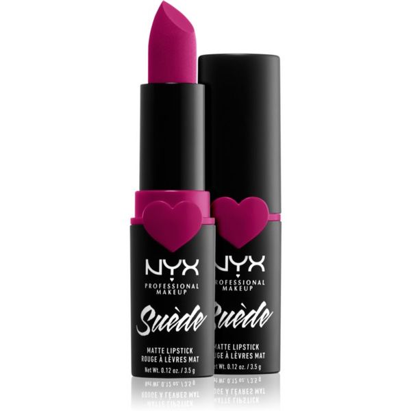 NYX Professional Makeup NYX Professional Makeup Suede Matte  Lipstick matirajoča šminka odtenek 12 Clinger 3.5 g