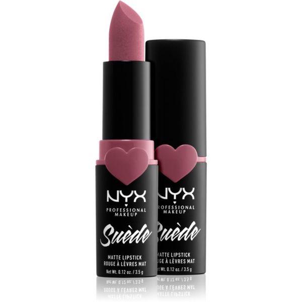 NYX Professional Makeup NYX Professional Makeup Suede Matte  Lipstick matirajoča šminka odtenek 28 Soft Spoken 3.5 g