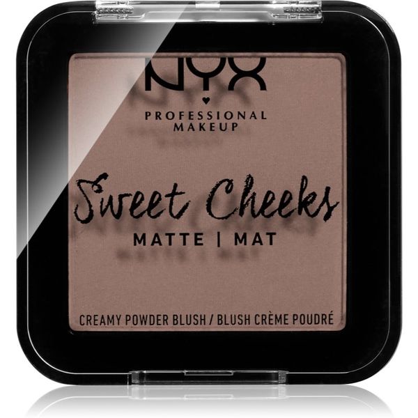 NYX Professional Makeup NYX Professional Makeup Sweet Cheeks  Blush Matte rdečilo odtenek SO TAUPE 5 g