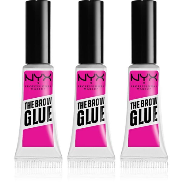 NYX Professional Makeup NYX Professional Makeup The Brow Glue gel za obrvi 3x5 g