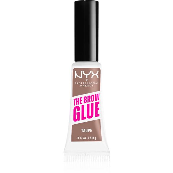 NYX Professional Makeup NYX Professional Makeup The Brow Glue gel za obrvi odtenek 02 Taupe 5 g