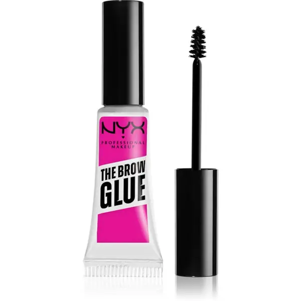 NYX Professional Makeup NYX Professional Makeup The Brow Glue gel za obrvi odtenek Transparent 5 g