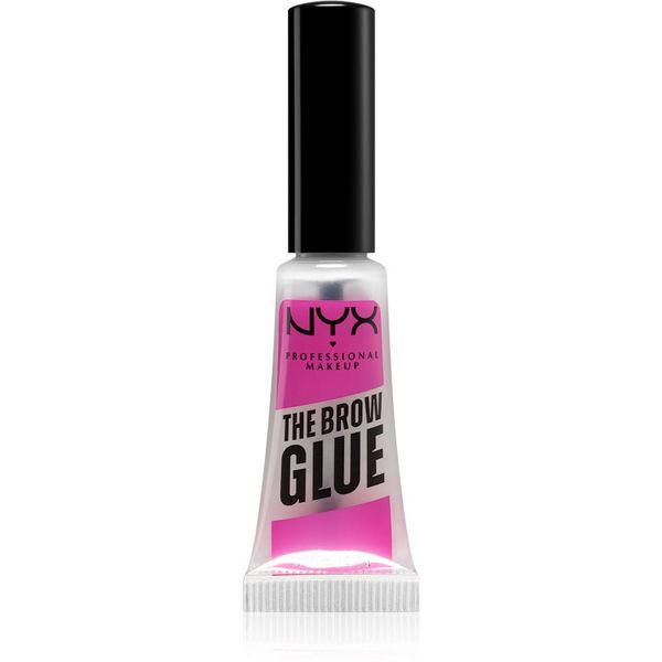 NYX Professional Makeup NYX Professional Makeup The Brow Glue gel za obrvi odtenek Transparent 5 g