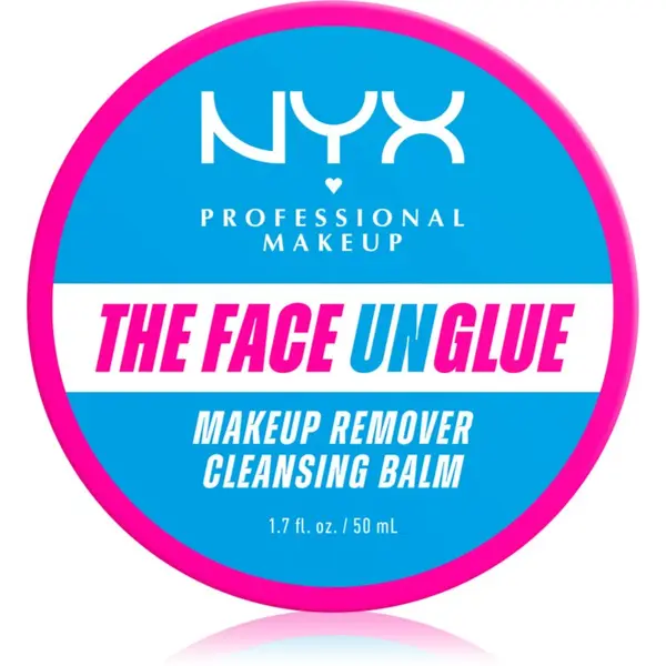 NYX Professional Makeup NYX Professional Makeup The Face Unglue čistilni balzam za odstranjevanje ličil z karitejevim maslom 50 ml
