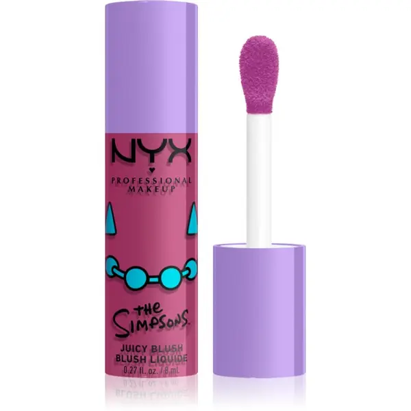 NYX Professional Makeup NYX Professional Makeup The Simpsons Fat Cheeks tekoče rdečilo odtenek Lavendar Sass 8 ml