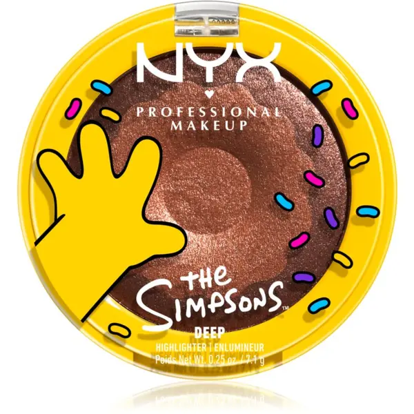 NYX Professional Makeup NYX Professional Makeup The Simpsons Highlighter osvetljevalec odtenek Glazed Over 7.1 g