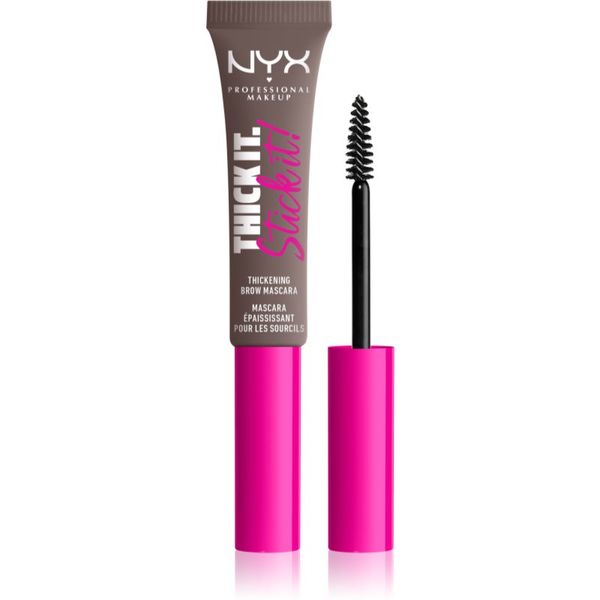 NYX Professional Makeup NYX Professional Makeup Thick it Stick It Brow Mascara maskara za obrvi odtenek 05 Ash Brown 7 ml