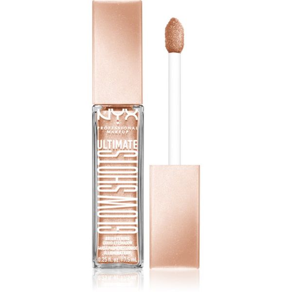 NYX Professional Makeup NYX Professional Makeup Ultimate Glow Shots bleščeča tekoča senčila za oči odtenek 05 Highkey Lychee 7,5 ml