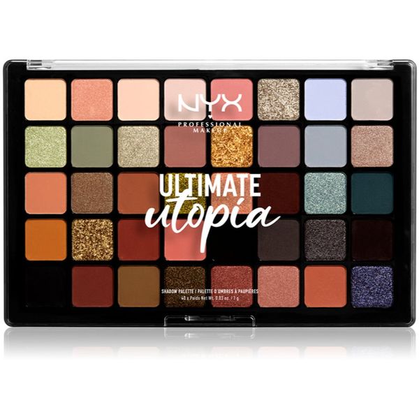 NYX Professional Makeup NYX Professional Makeup Ultimate Utopia paleta senčil za oči 40 x 1 g