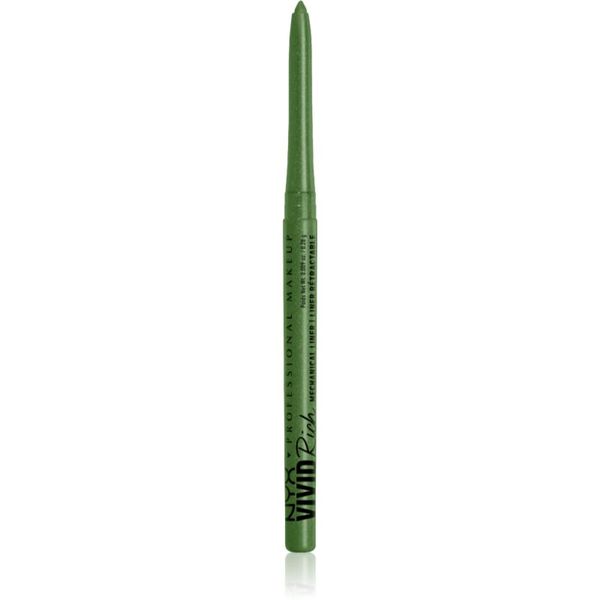 NYX Professional Makeup NYX Professional Makeup Vivid Rich samodejni svinčnik za oči odtenek 09 Its Giving Jade 0,28 g