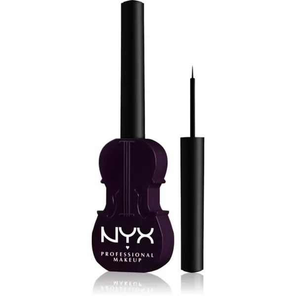 NYX Professional Makeup NYX Professional Makeup Wednesday Cello Liquid Liner tekoče črtalo za oči z mat finišem odtenek 01 Purple 2 ml