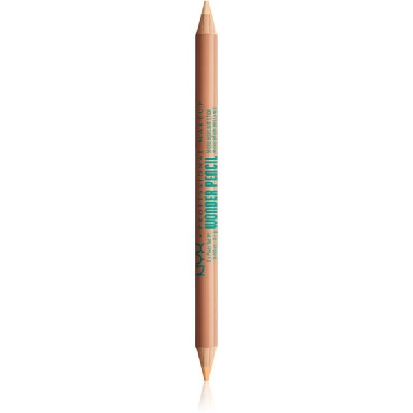 NYX Professional Makeup NYX Professional Makeup Wonder Pencil obojestranski svinčnik za oči odtenek 02 Medium 2x0,7 g